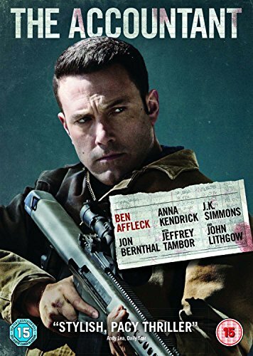 The Accountant Action Adventure DVD Region 2 Warner Bros. Home Ent.