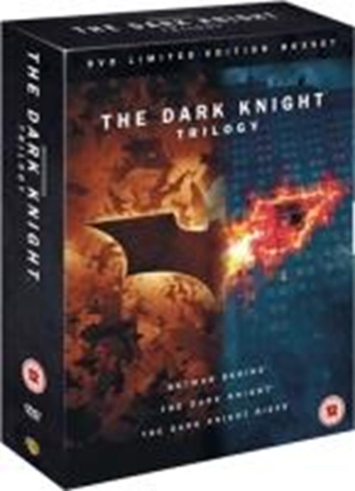 The Dark Knight Trilogy Action Adventure DVD Region 2 Warner Bros. Home Ent.