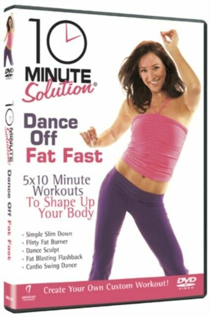 10 Minute Solution Dance Off Fat Fast Fitness DVD Region 2 Elevation Sales