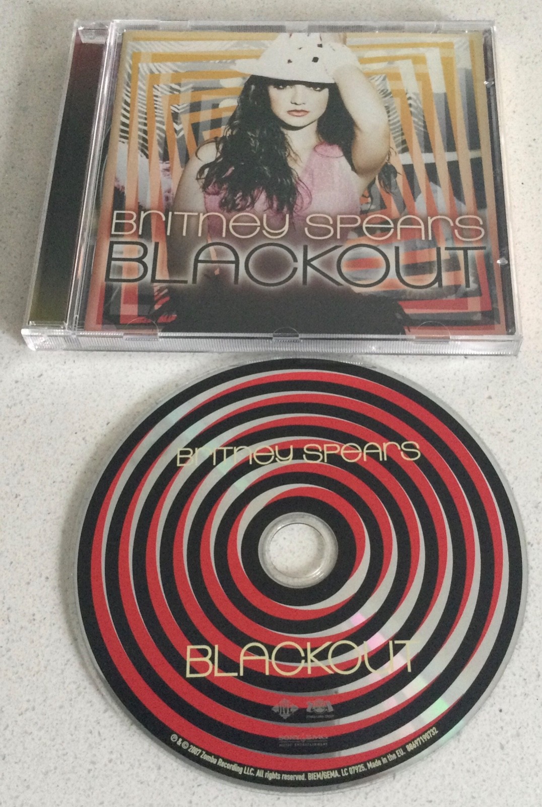 Britney Spears Blackout CD 2007 Jive Pop, Rock, Contemporary Christian