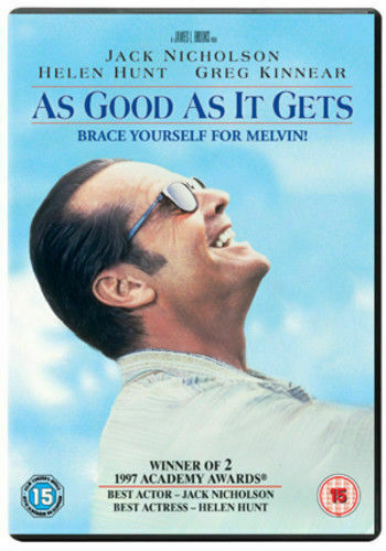As Good It Gets Drama DVD Region 2 Universal Pictures 2008 James L. Brooks