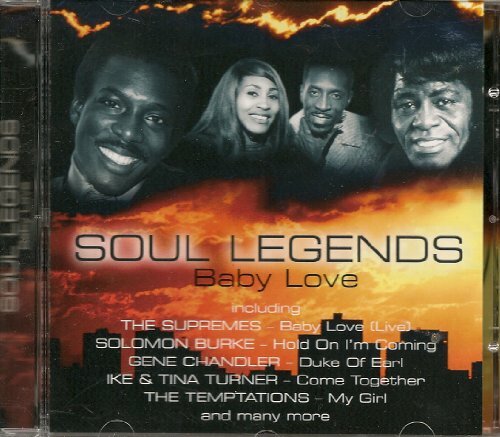 Various Soul Legends-Baby Love Audio CD 2004 Bmg Contemporary R&amp;b
