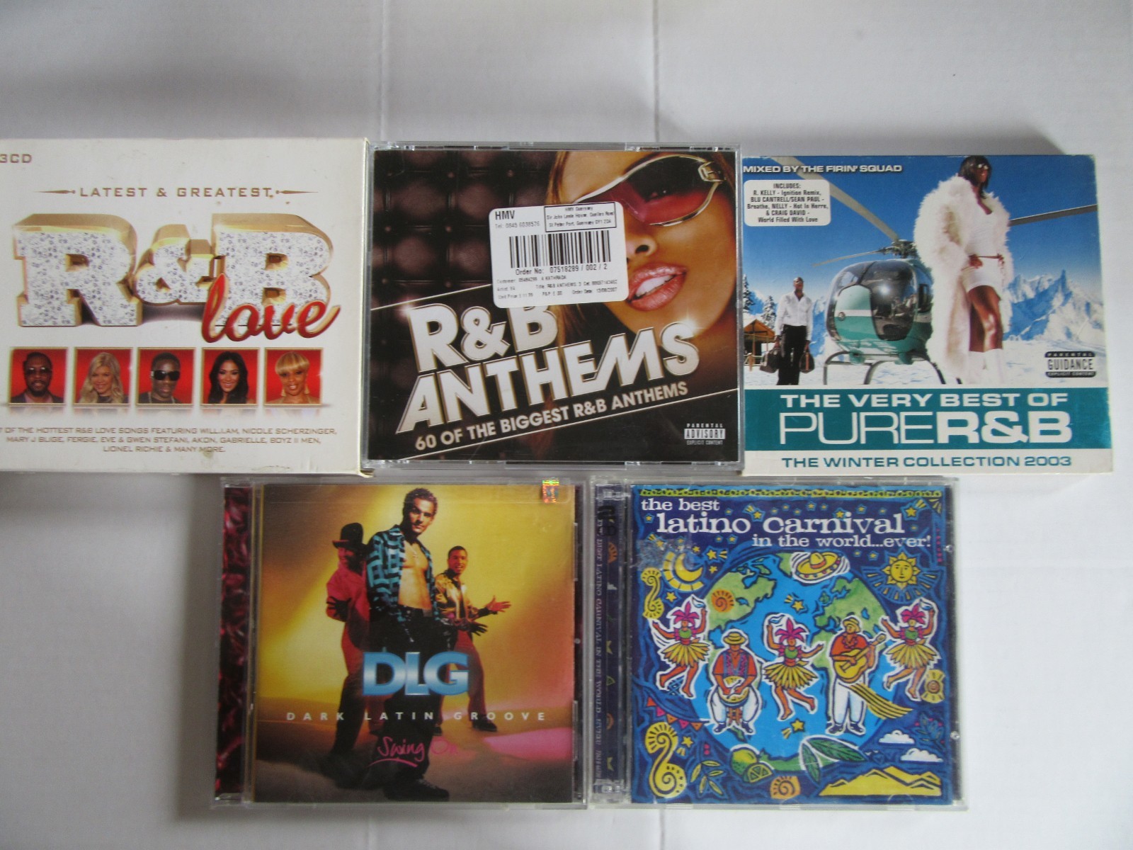 Various R&amp;b Anthems, Latest Greatest R B Love, Pure Winter Collection Box Sets