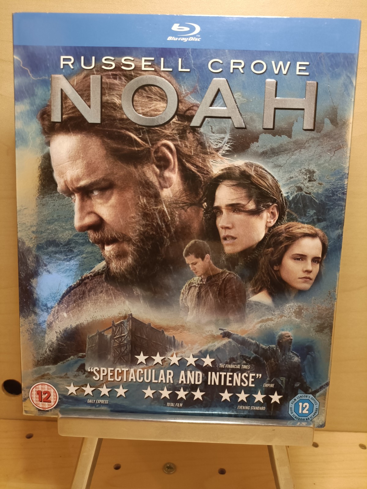 Noah Drama, Biblical Blu-ray Elevation Sales 2014 Darren Aronofsky
