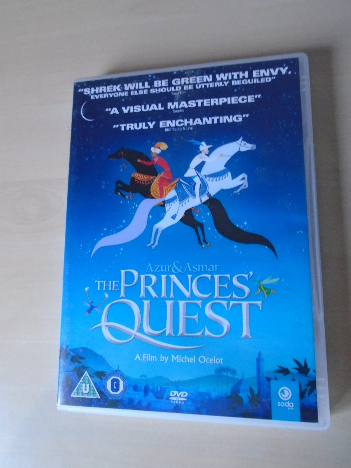 Azur And Asmar-The Princes' Quest Family, Animation DVD Region 2 Soda