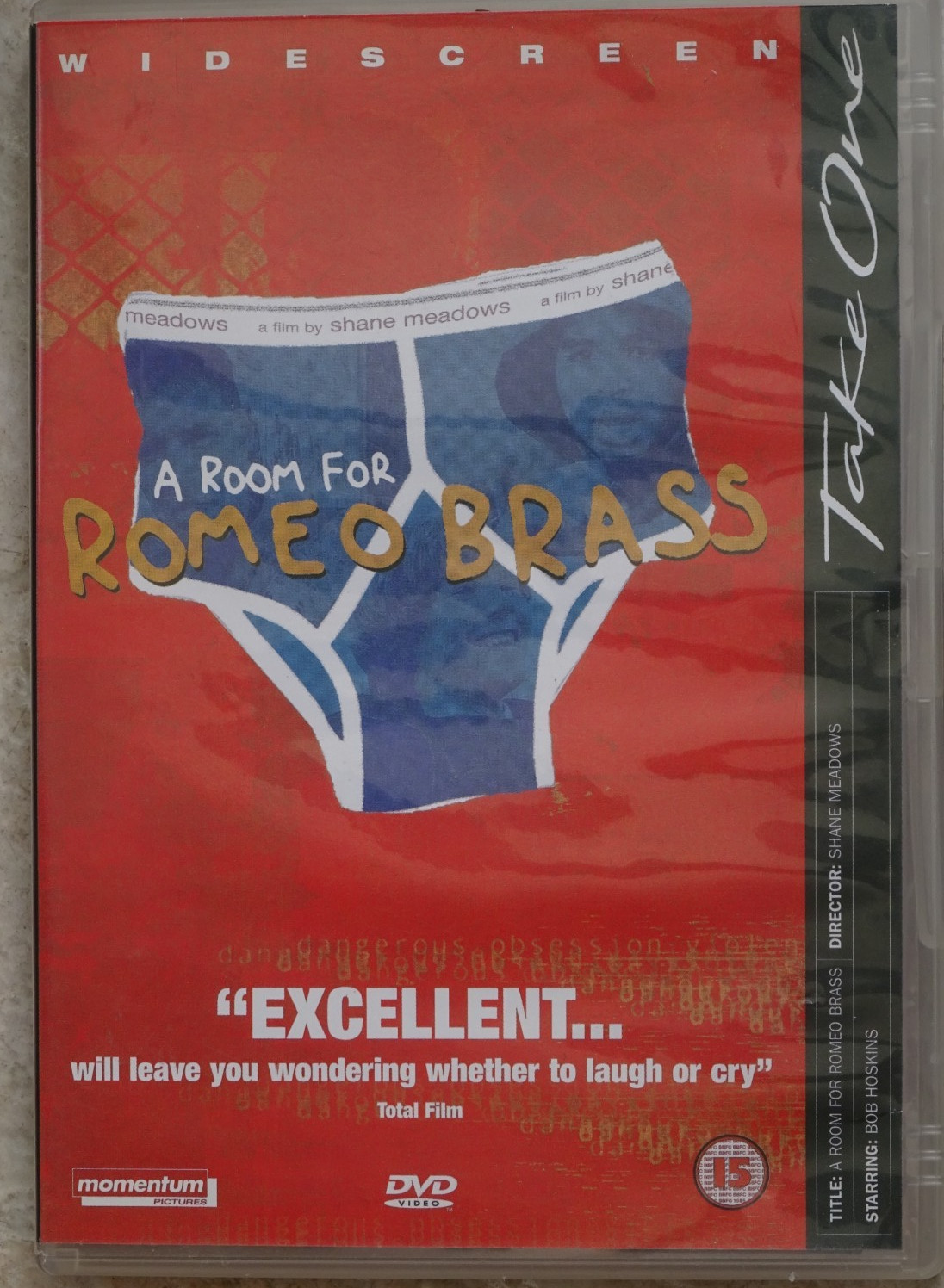 A Room For Romeo Brass General, Comedy DVD Region 2 2002 Shane Meadows
