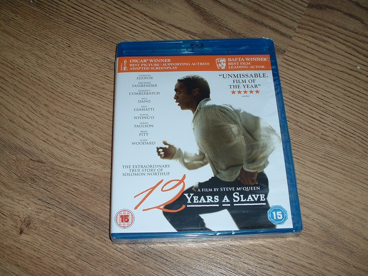 12 Years A Slave Drama, Period Blu-ray 2014 Steve Mcqueen