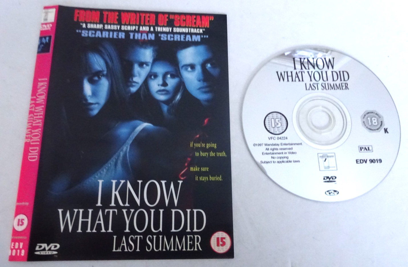 I Know What You Did Last Summer Thriller, General, Horror DVD Region 2