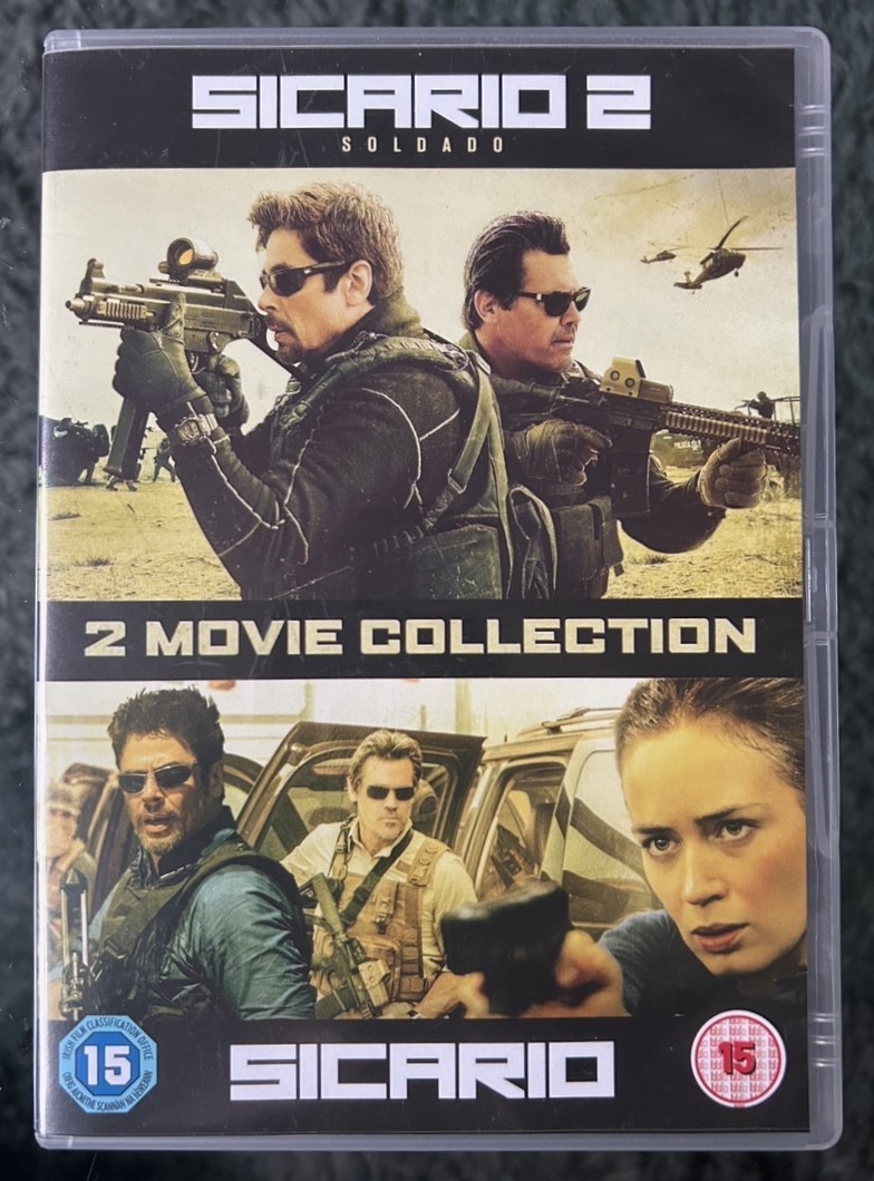 Sicario 2 Soldado Movie Collection Action, Adventure, Crime, Military/War DVD