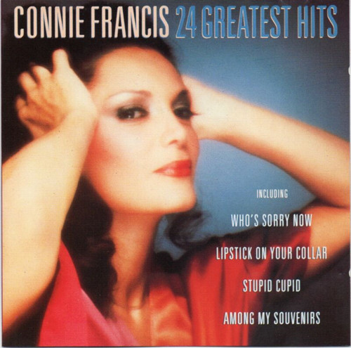 Connie Francis 24 Greatest Hits Audio CD 1990 Prism Leisure Corporation UK