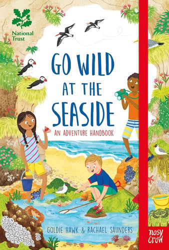 Goldie Hawk Go Wild At The Seaside (National Trust) 2019 En Nosy Crow