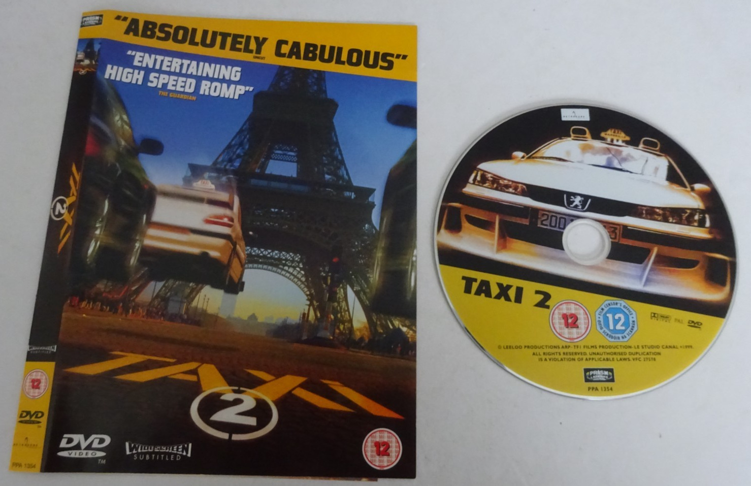 Taxi 2 General, Action Adventure DVD Region 2004 Gerard Pires, Krawczyk