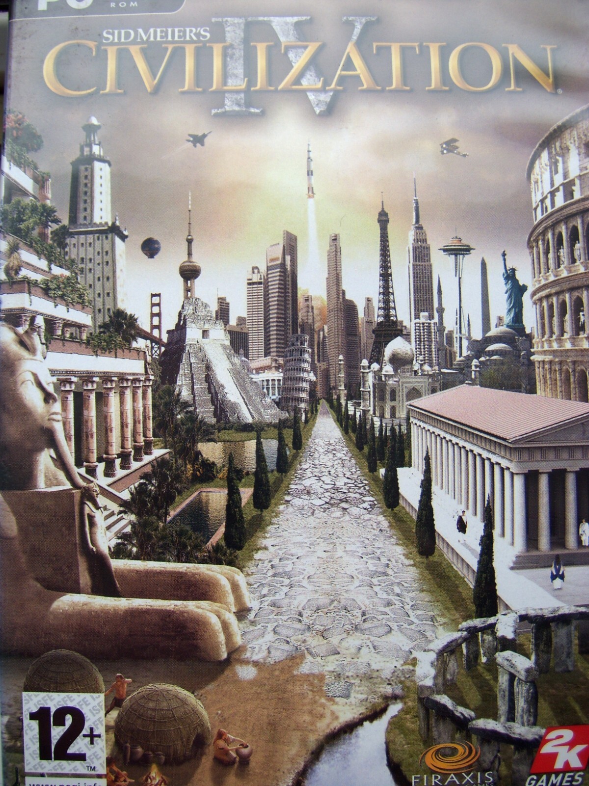 Sid Meier'S Civilization Iv---With 224 Page Printed Manual---Strategy PC