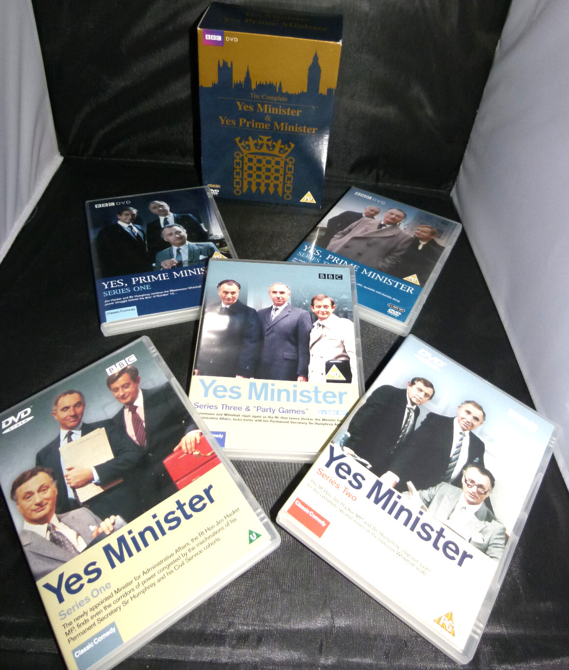 Yes Minister Yes, Prime Comedy DVD Region 2 BBC 2011 Stuart Allen