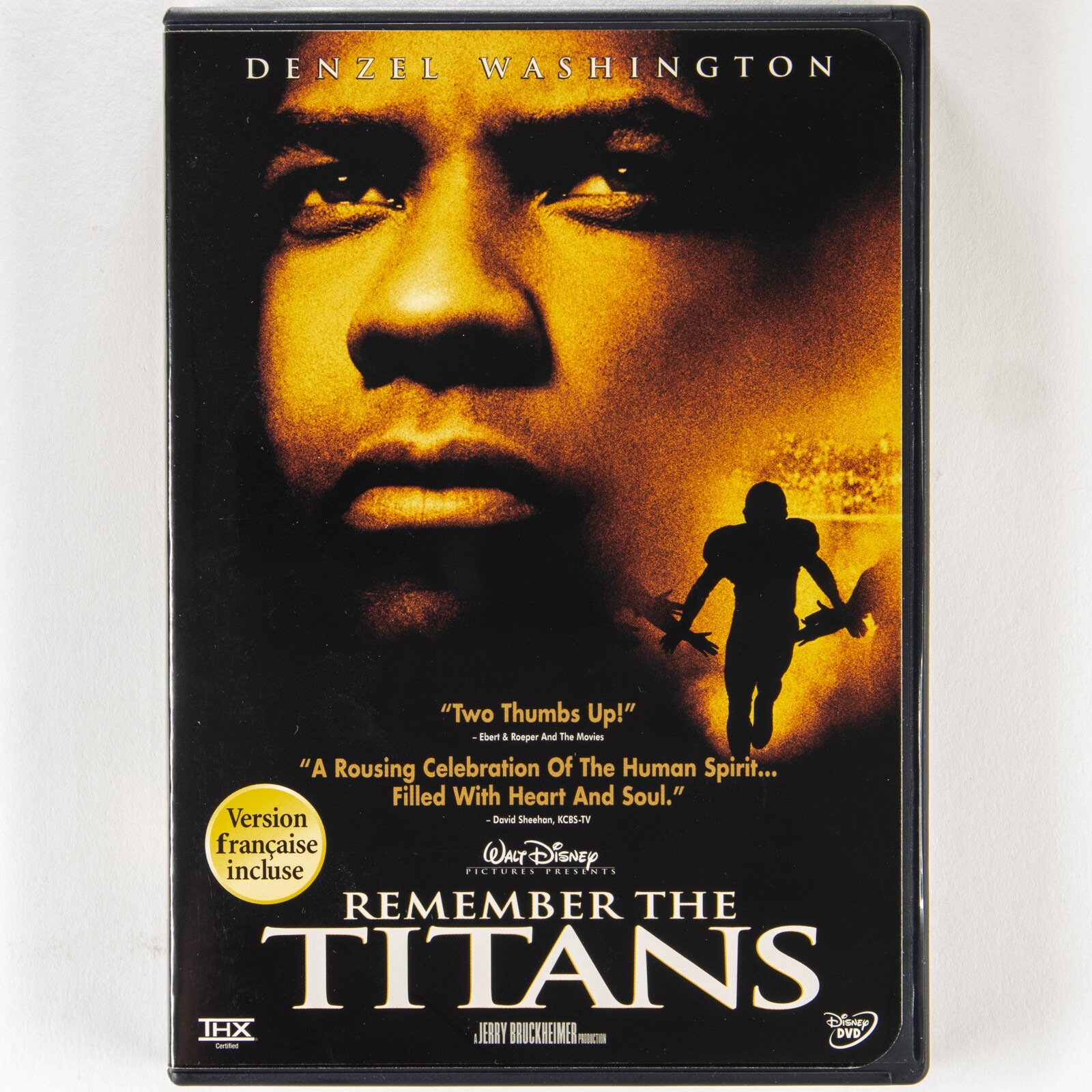 Remember The Titans Bilingual Football DVD Region 1 Walt Disney Studios