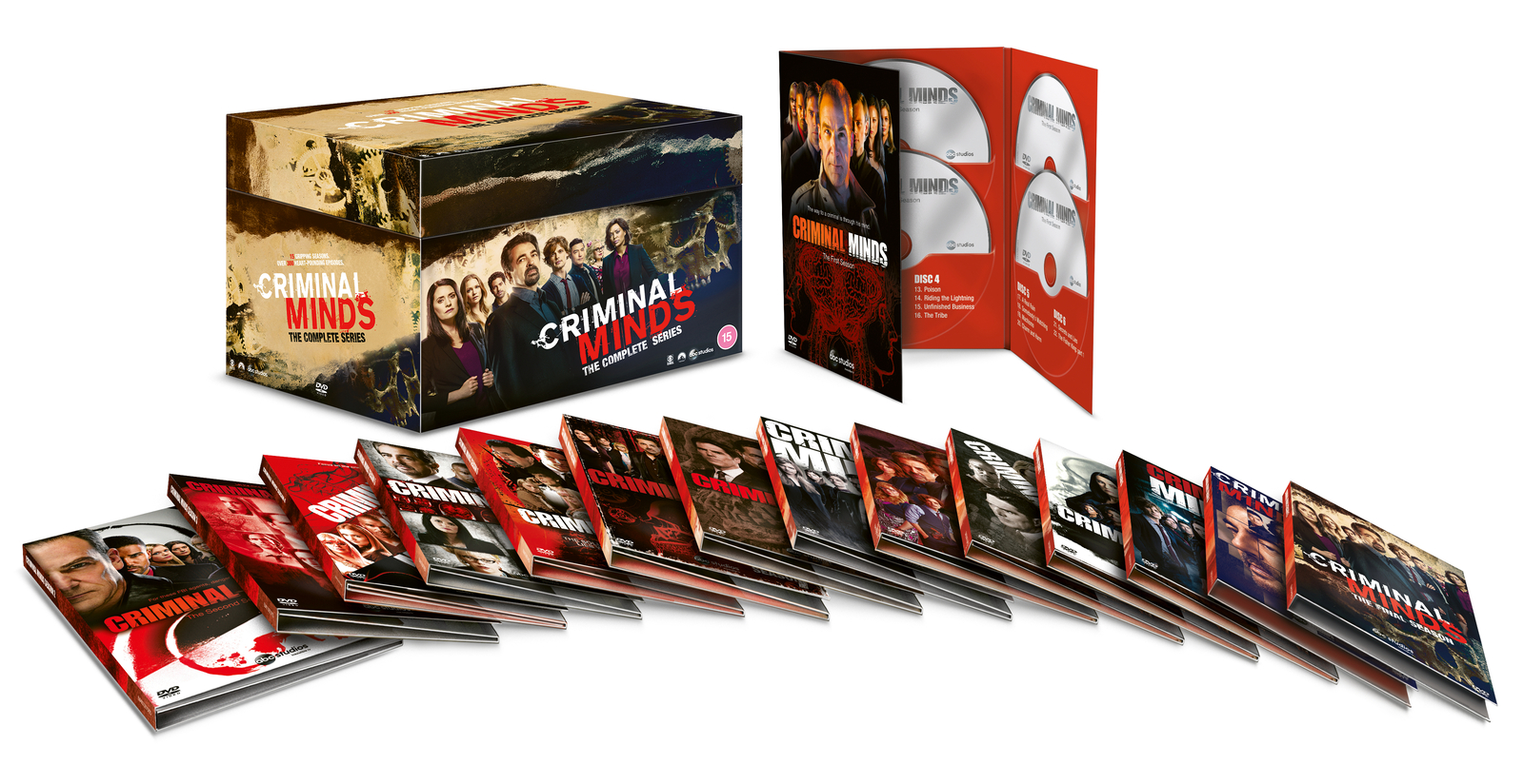 Criminal Minds The Complete Series Television DVD Region 2 Wdhe
