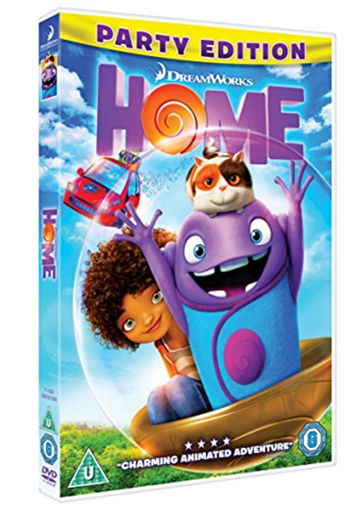 Home Children's Family DVD Region 2 Warner Bros. Ent. 2015 Tim Johnson