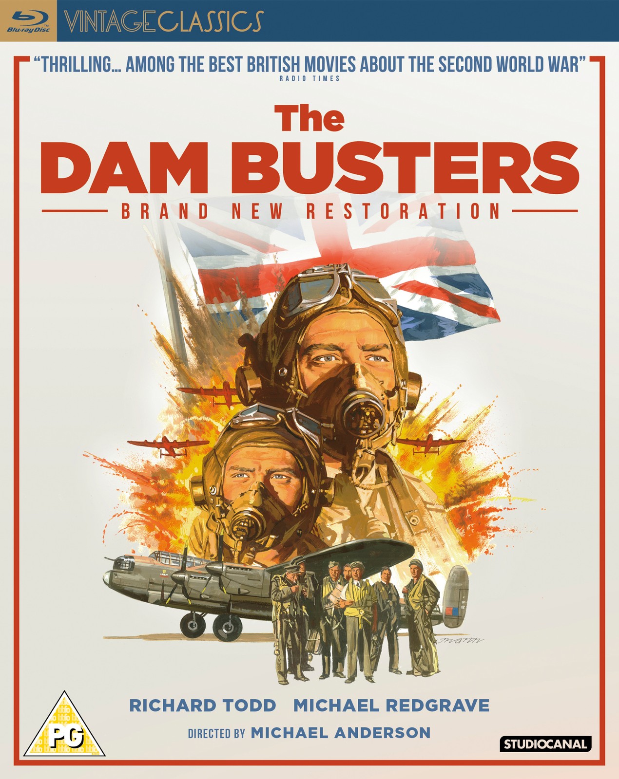The Dam Busters Films cinema|War Combat Fiction Blu-ray Elevation Sales