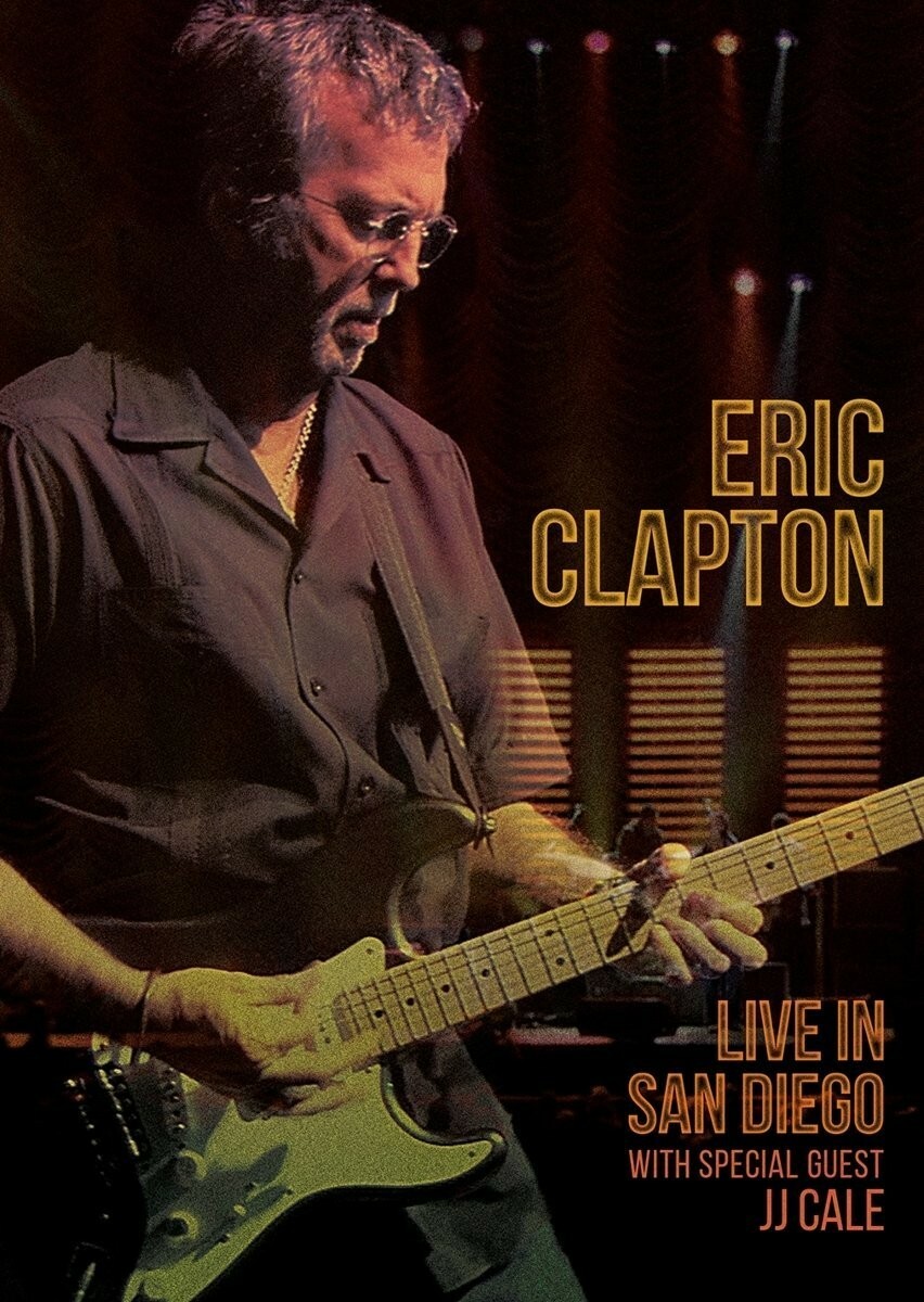 Eric Clapton Live In San Diego With Special Guest Jj Cale Neu DVD