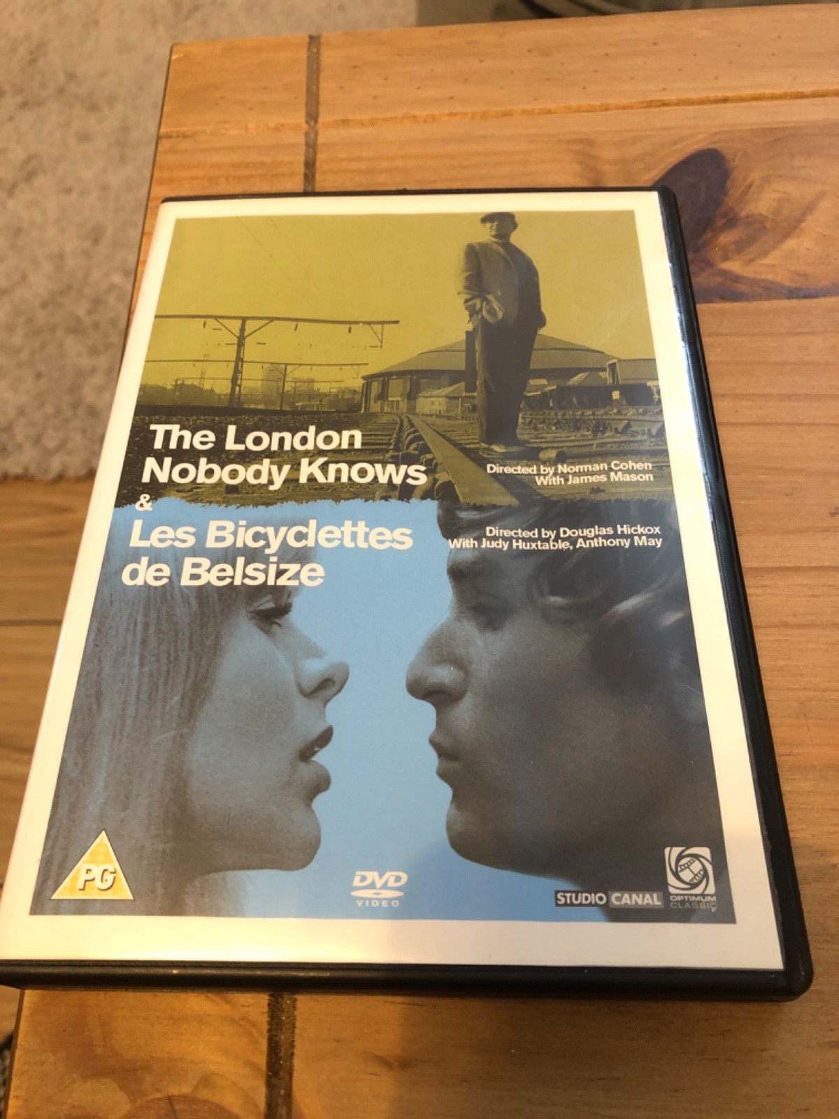 London Nobody Knows/Les Bicyclettes De Belsize Drama DVD Region 2