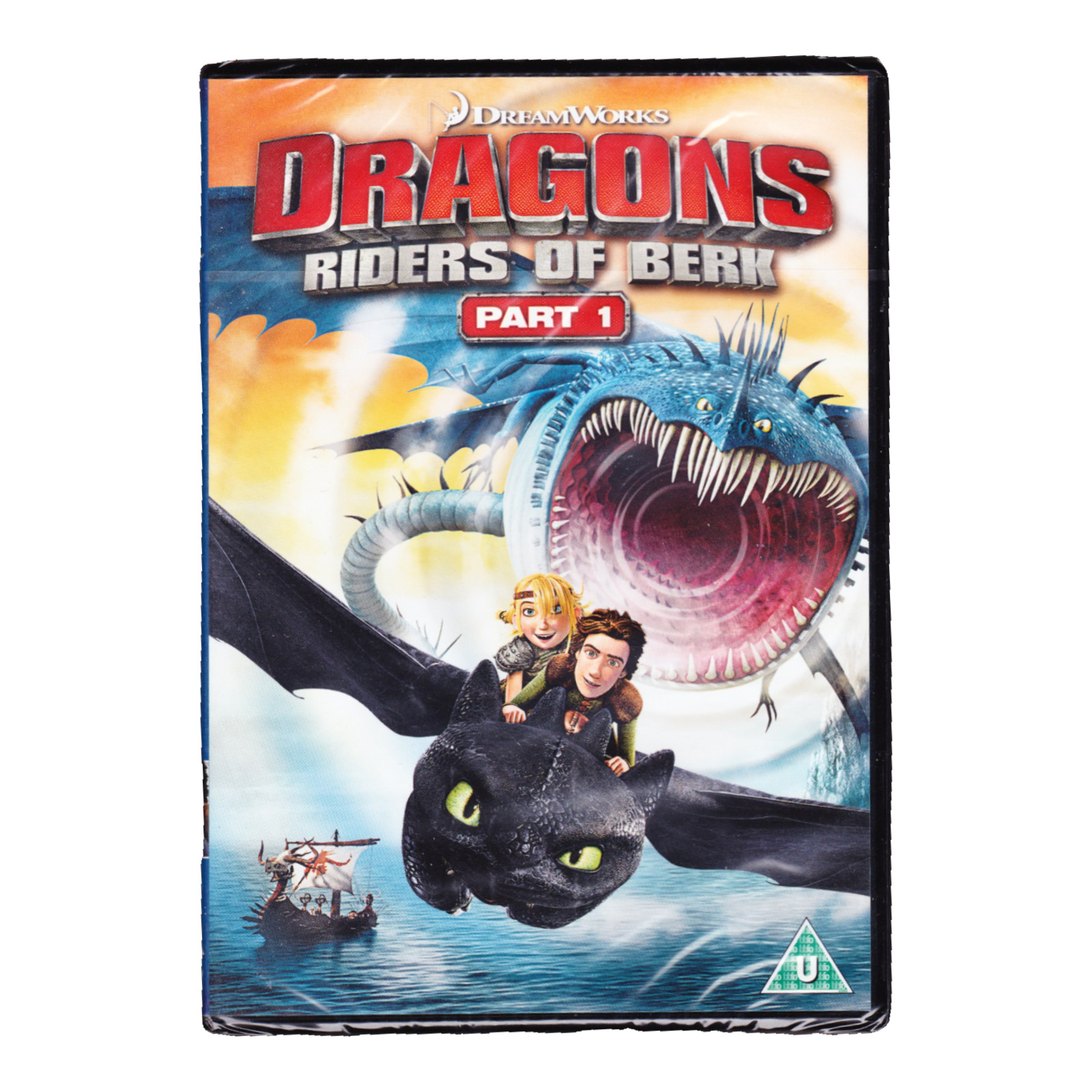 Dragons-Riders Of Berk-Part 1 Family, Animation DVD Region 2 DreamWorks