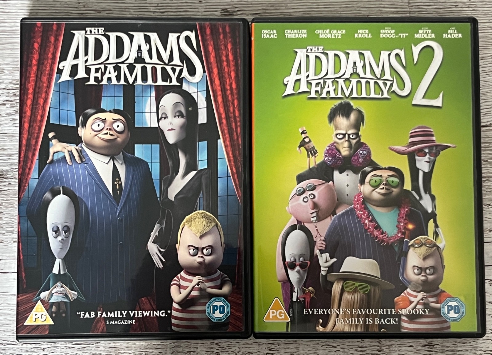 The Purge Children's Family, Animation, Sports, Addams Family DVD Region 5