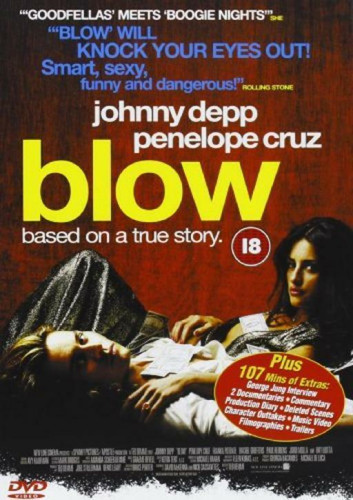 Blow Drama DVD Region 2 Entertainment In Video 2001 Ted Demme