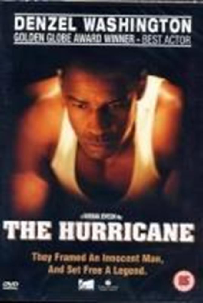 The Hurricane Drama DVD Region 2 Wdhe 2001 Norman Jewison