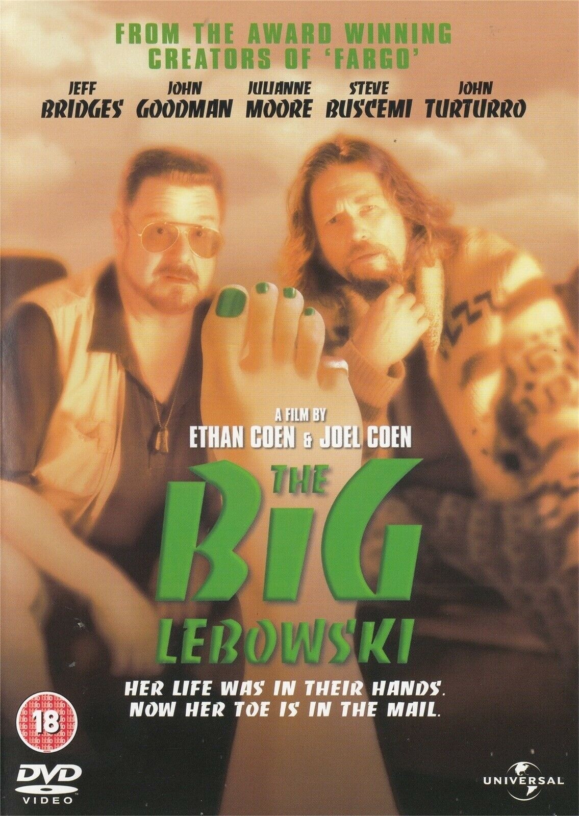 The Big Lebowski Comedy DVD Region 2