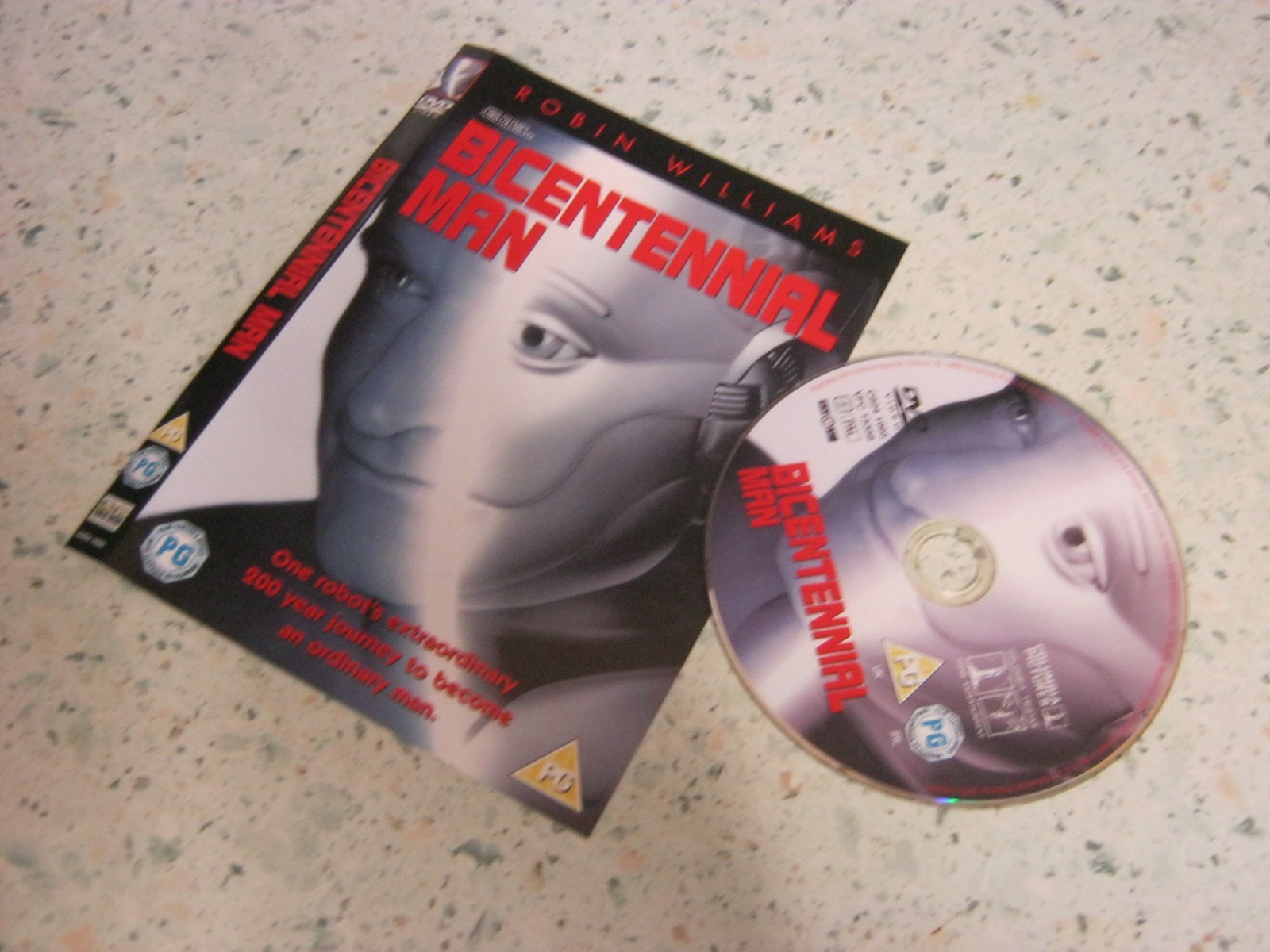 Bicentennial Man (film) Adaptation, Sci-Fi Fantasy DVD Region 2 1999