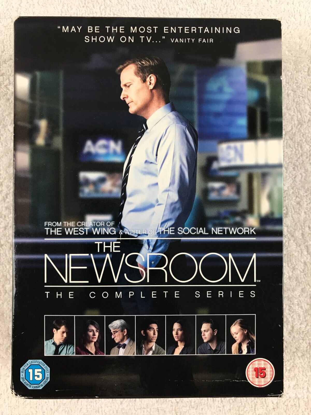 The Newsroom-Series 1-3-Complete Drama DVD Region 1 2015 Aaron Sorkin