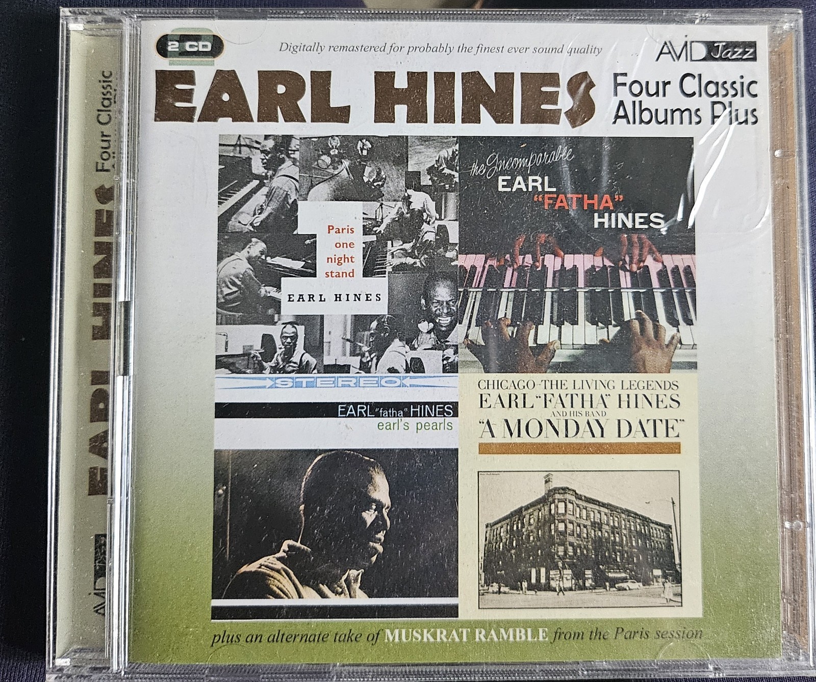 Earl Hines 4 Classic Albums Plus Rcd14 CD Main Root