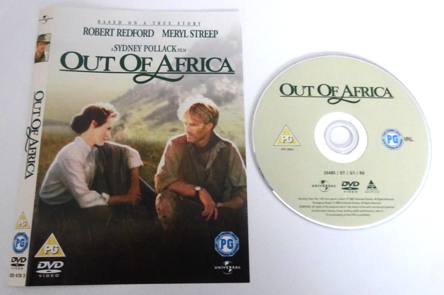 Out Of Africa Drama, General DVD Region 2 2005 Sydney Pollack