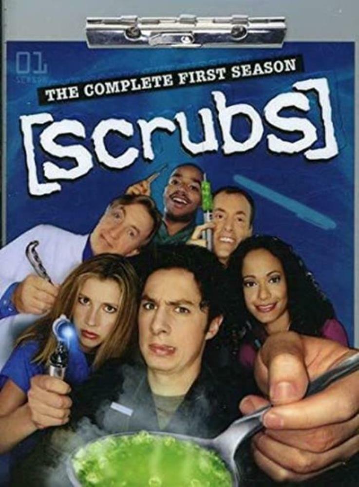 Scrubs: The Complete First Season Comedy DVD Region 1