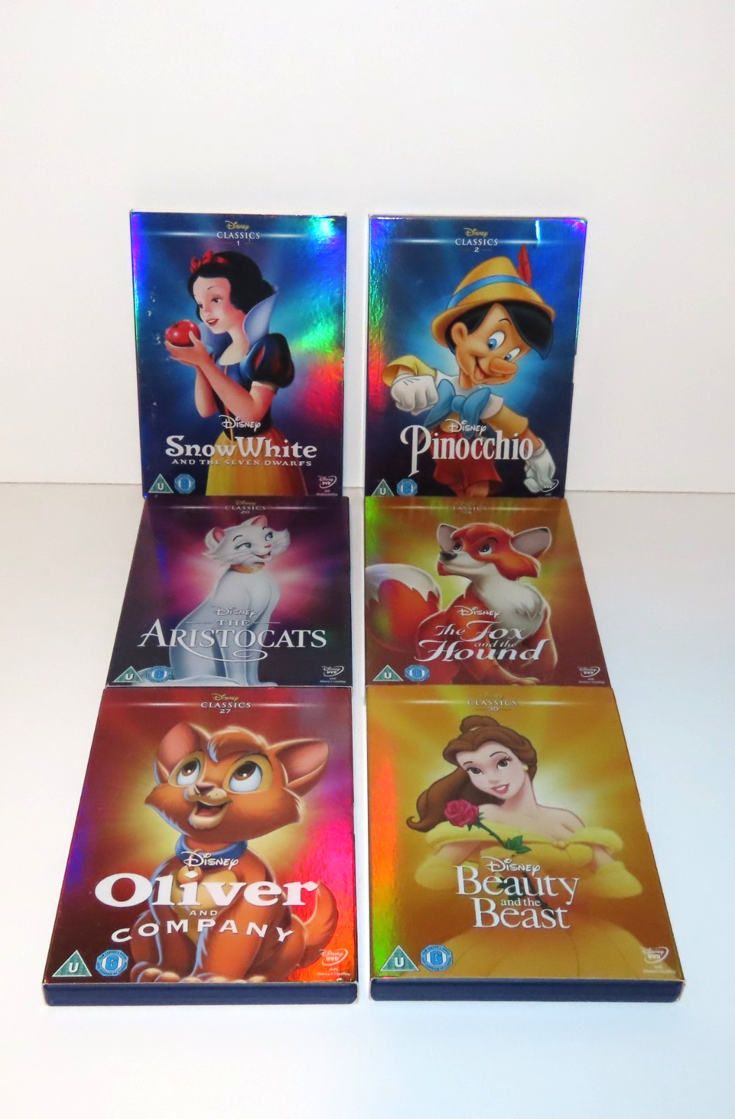 Disney Classics Various (see Below) Children's Family DVD Region 2 Walt Studios