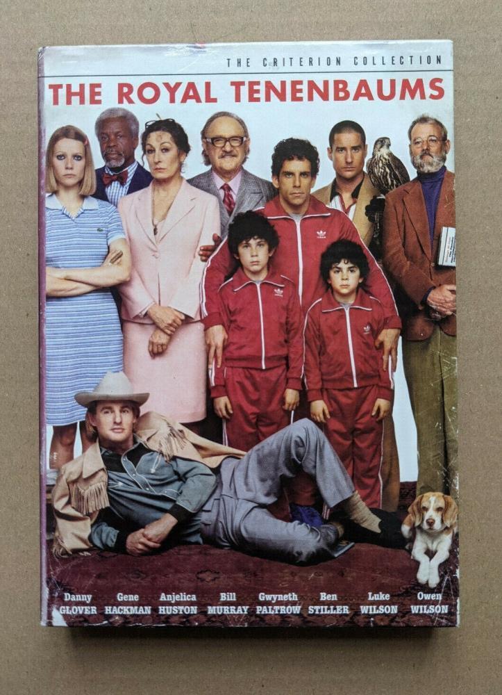 The Royal Tenenbaums Criterion Collection Drama, Comedy DVD Region 1