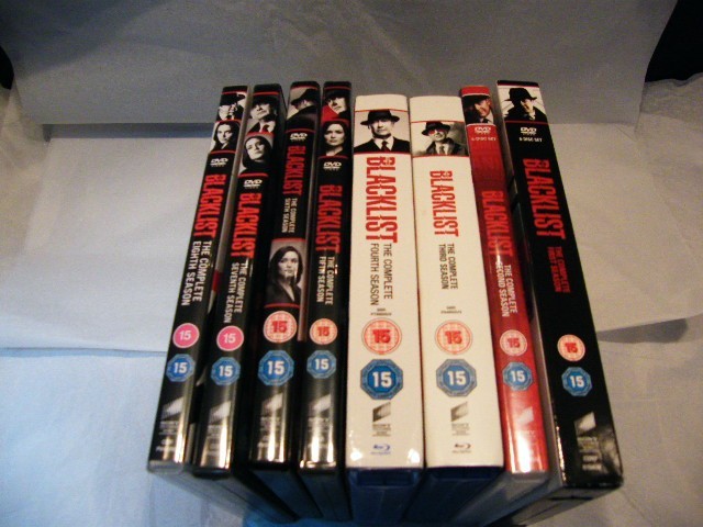 The Blacklist (2013 Tv Series) Crime, Drama, Gangster, Thriller Mystery DVD
