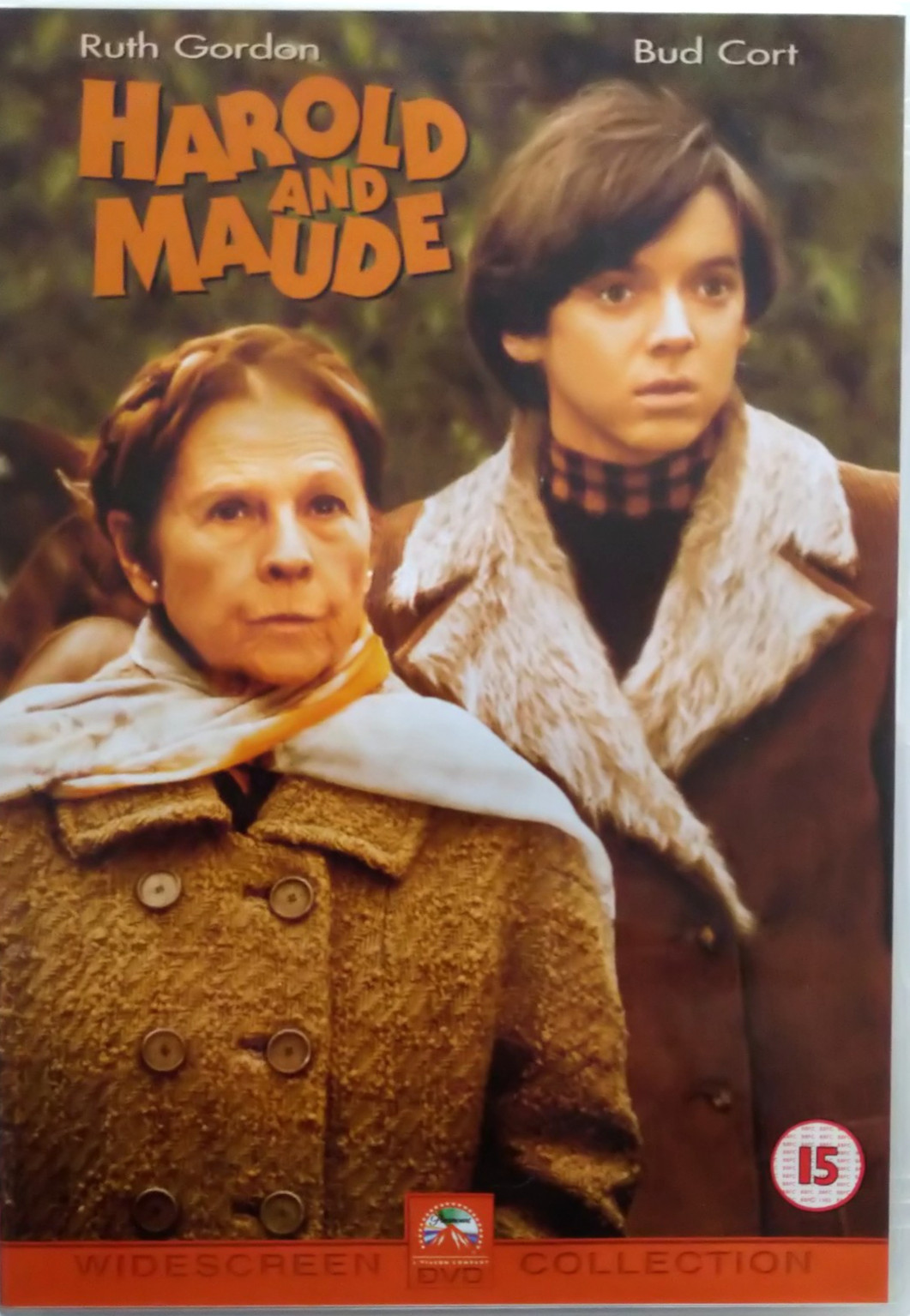 Harold And Maude Comedy DVD Region 2 Paramount Pictures 2004 Hal Ashby