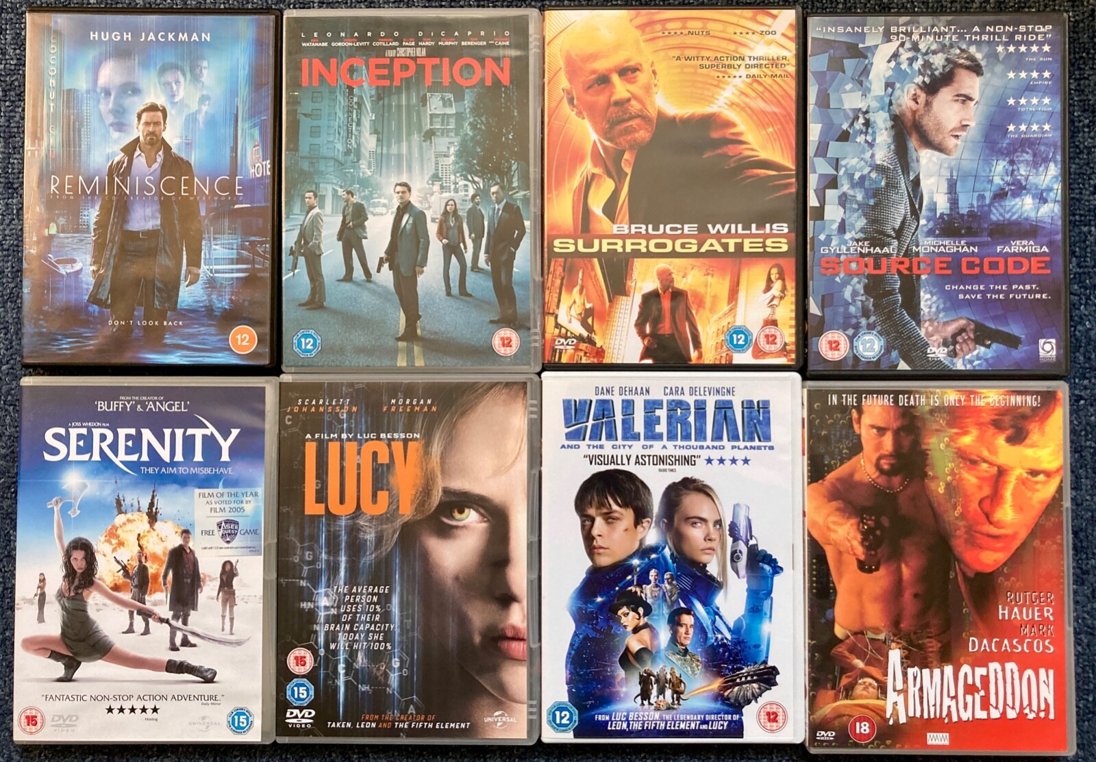 The Sci-fi Collection Action, Adventure, Fantasy DVD