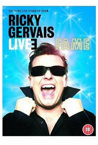 Ricky Gervais-Live-Fame Comedy DVD Region 2 Warner Bros. Home Ent.
