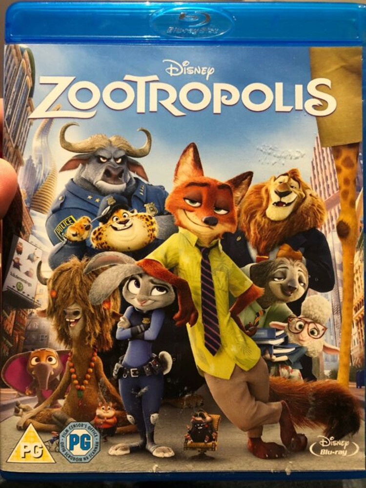 Zootropolis Children Blu-ray Wdhe 2016 Rich Moore