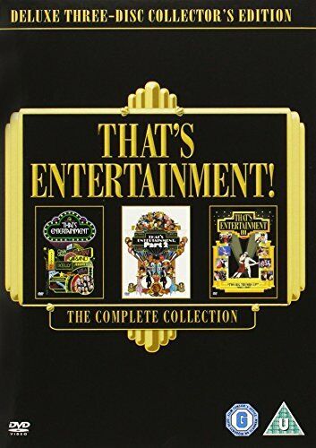 That's Entertainemnt/That's Entertainment 2/That's 3 Musicals Broadway DVD