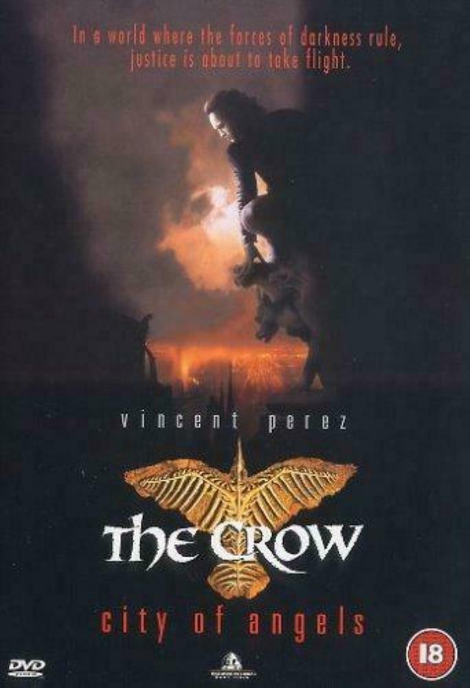 The Crow-City Of Angels General, Action Adventure DVD Region 2 2001 Tim Pope