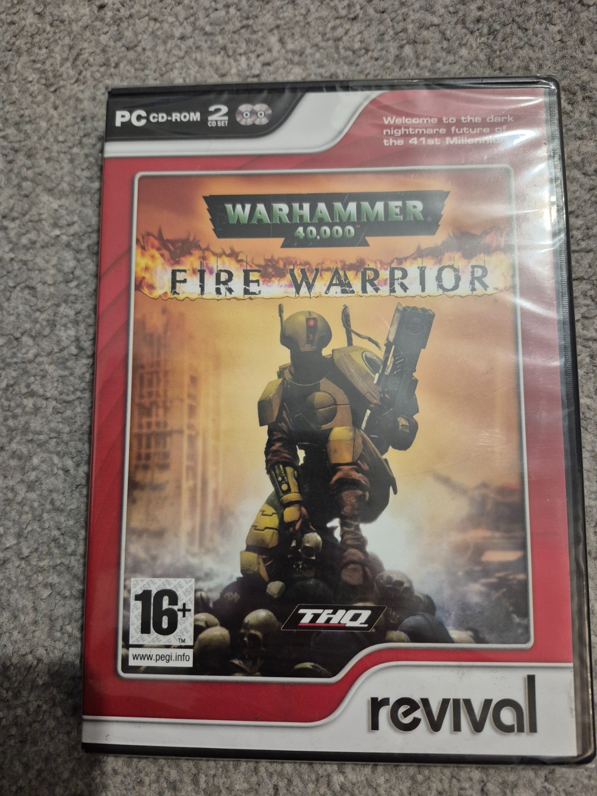 Warhammer 40000 Fire Warrior New -Rom Still Wrapped PC