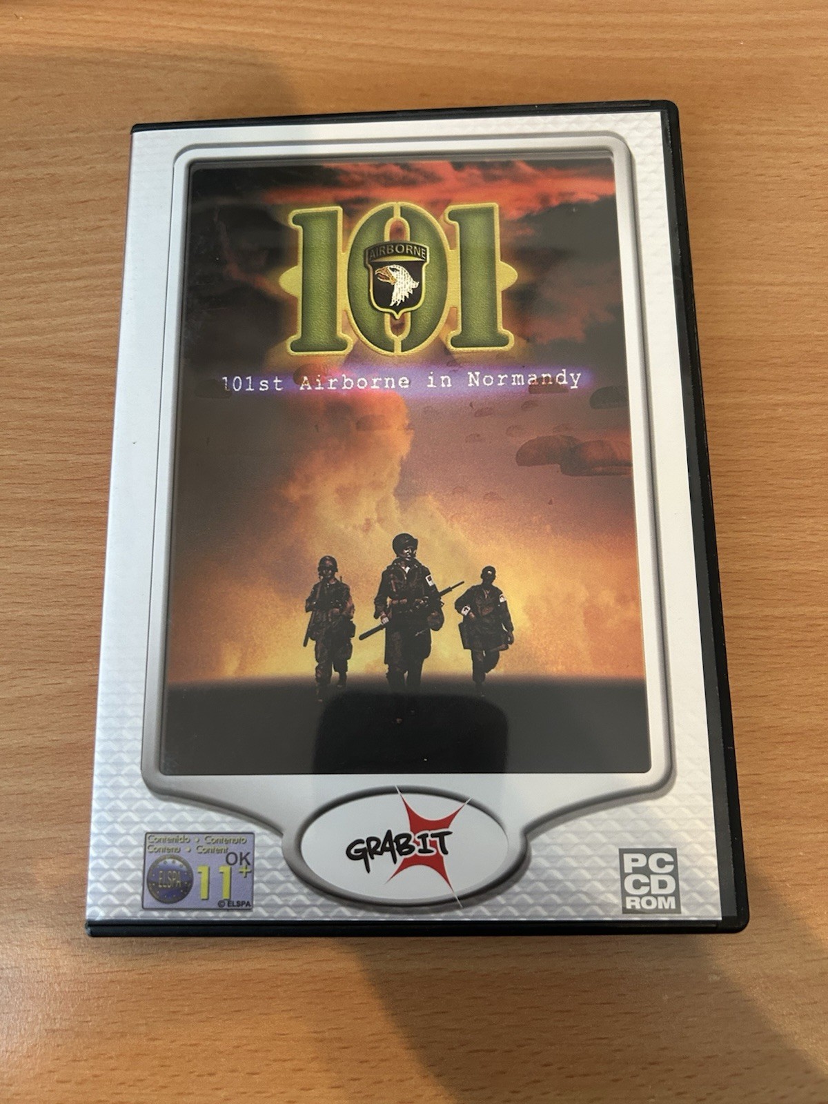 101st Airborne In Normandy•Action Pack• Rom GAME•Shooter•WWII•Tactical•1998 PC