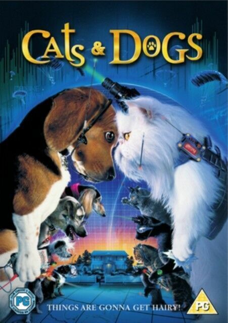 Cats And Dogs Childrens Family DVD Region 2 Warner Bros. Home Ent.