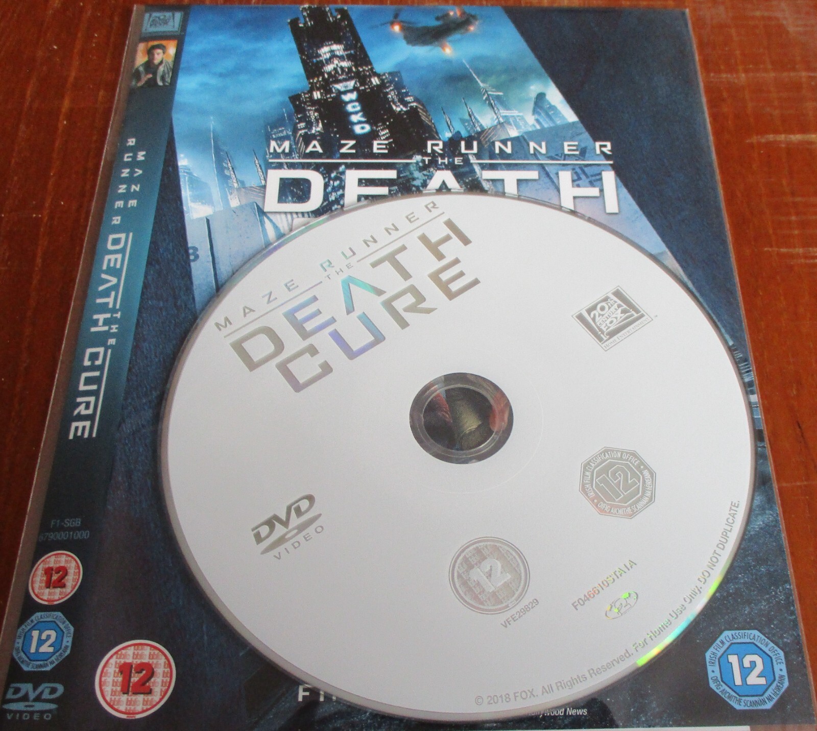Maze Runner-The Death Cure General, Action Adventure DVD Region 2