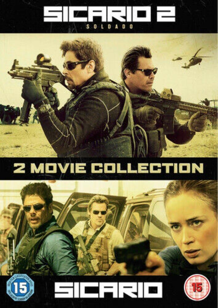 Sicario 2-2 Movie Collection (Box Set) General, Action Adventure DVD Region 2