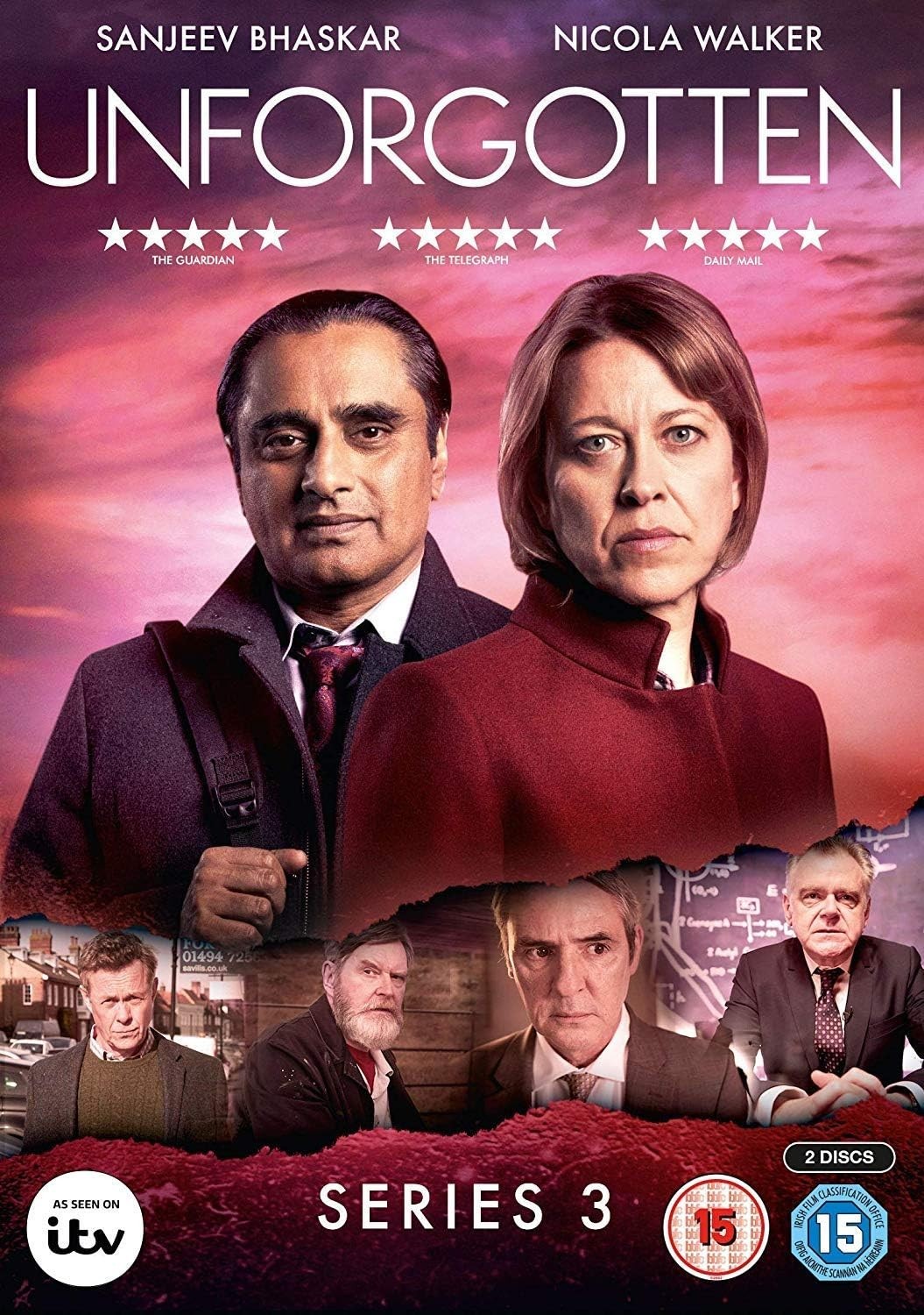 Unforgotten-Series 3-Complete Drama DVD Region 2 2018