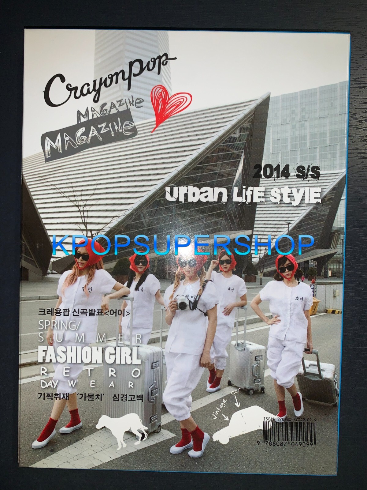Crayon Pop 2014 Single Album Uh-EE Photobook Great Condition Oop CD